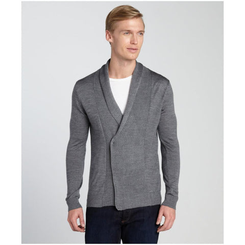 1291-Antony-Morato-men-s-grey-wool-blend-shawl-collar-sweater-1